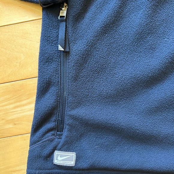 Nike Performance Navy Blue Full Zip up - Picture 3 of 10
